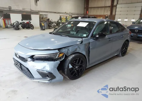 2024 Honda Civic Sport from USA, damaged, VIN 2HGFE2F57RH527599